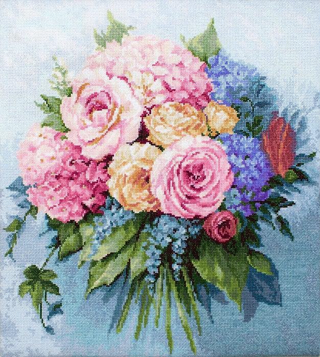 Bouquet B2371L Counted Cross-Stitch Kit, Needlecraft Kits, Needlecraft Kits, The Crafty Grimalkin - A Cross Stitch Store