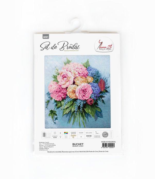 Bouquet B2371L Counted Cross-Stitch Kit, Needlecraft Kits, Needlecraft Kits, The Crafty Grimalkin - A Cross Stitch Store