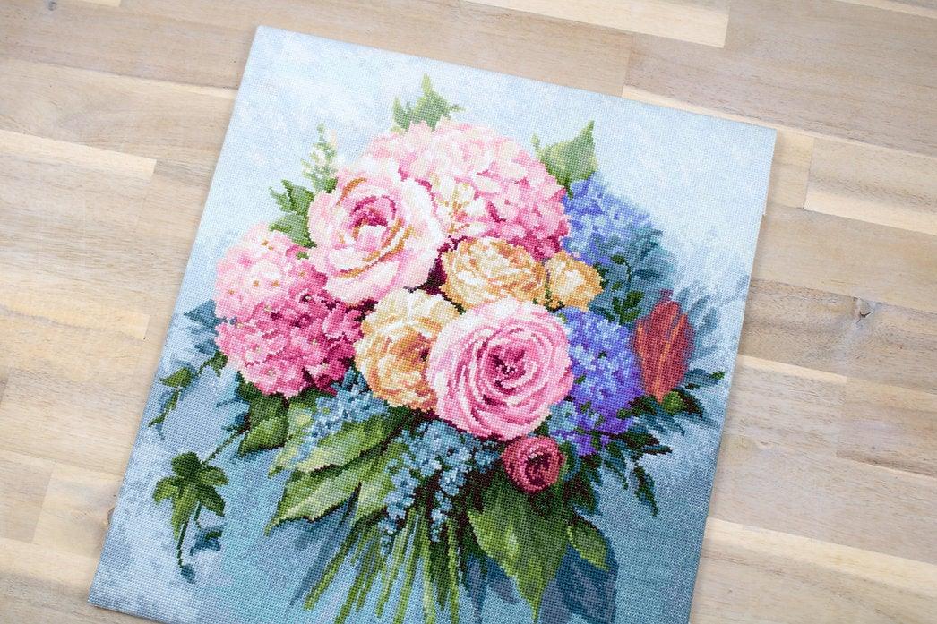 Bouquet B2371L Counted Cross-Stitch Kit, Needlecraft Kits, Needlecraft Kits, The Crafty Grimalkin - A Cross Stitch Store