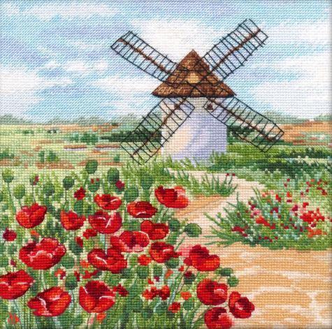 Castilla-La Mancha 1157 Counted Cross Stitch Kit, Needlecraft Kits, Needlecraft Kits, The Crafty Grimalkin - A Cross Stitch Store