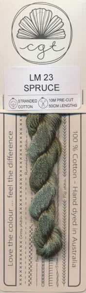 Spruce LM 23 - Cottage Garden Threads, Thread & Floss, The Crafty Grimalkin - A Cross Stitch Store