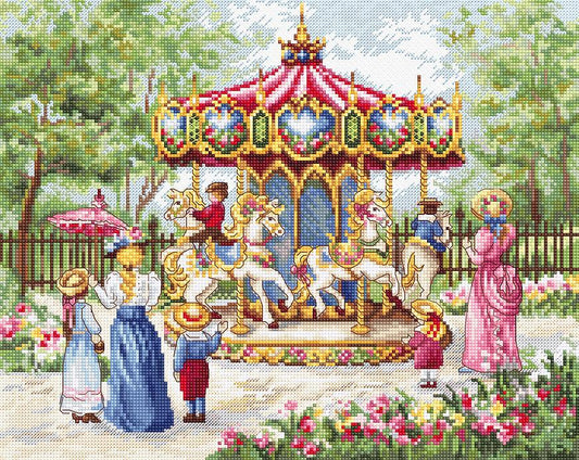 Counted Cross Stitch Kit Magical Horses Leti979, Needlecraft Kits, The Crafty Grimalkin - A Cross Stitch Store