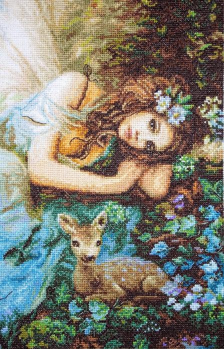 Counted Cross Stitch Kit Spring Fairy Leti960, Needlecraft Kits, Needlecraft Kits, The Crafty Grimalkin - A Cross Stitch Store