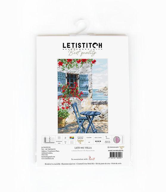 Counted Cross Stitch Kit Villa Leti985, Needlecraft Kits, The Crafty Grimalkin - A Cross Stitch Store