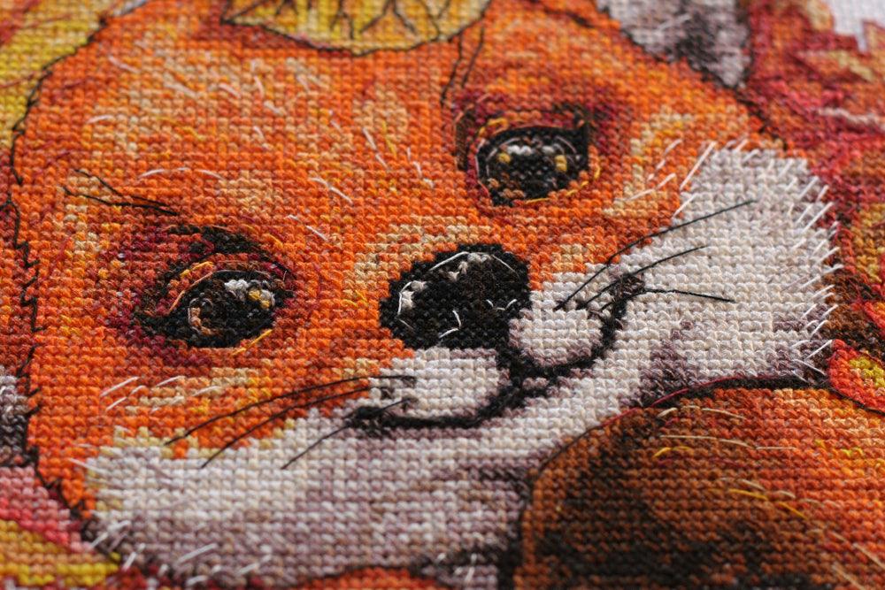 Cross-stitch kit First autumn AH-112, The Crafty Grimalkin - A Cross Stitch Store