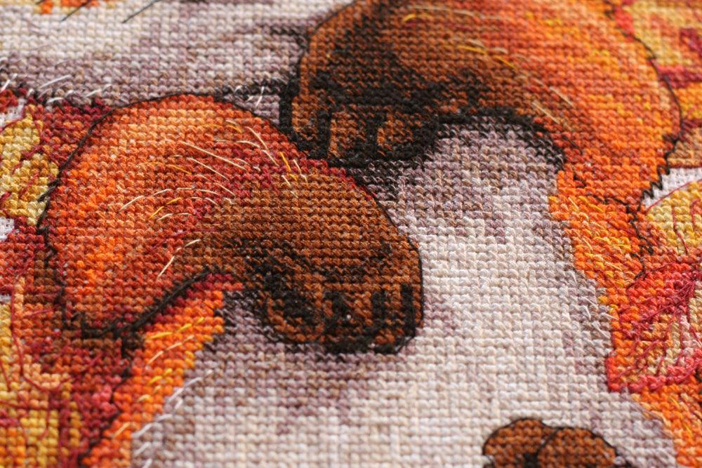 Cross-stitch kit First autumn AH-112, The Crafty Grimalkin - A Cross Stitch Store