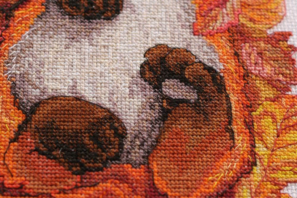 Cross-stitch kit First autumn AH-112, The Crafty Grimalkin - A Cross Stitch Store