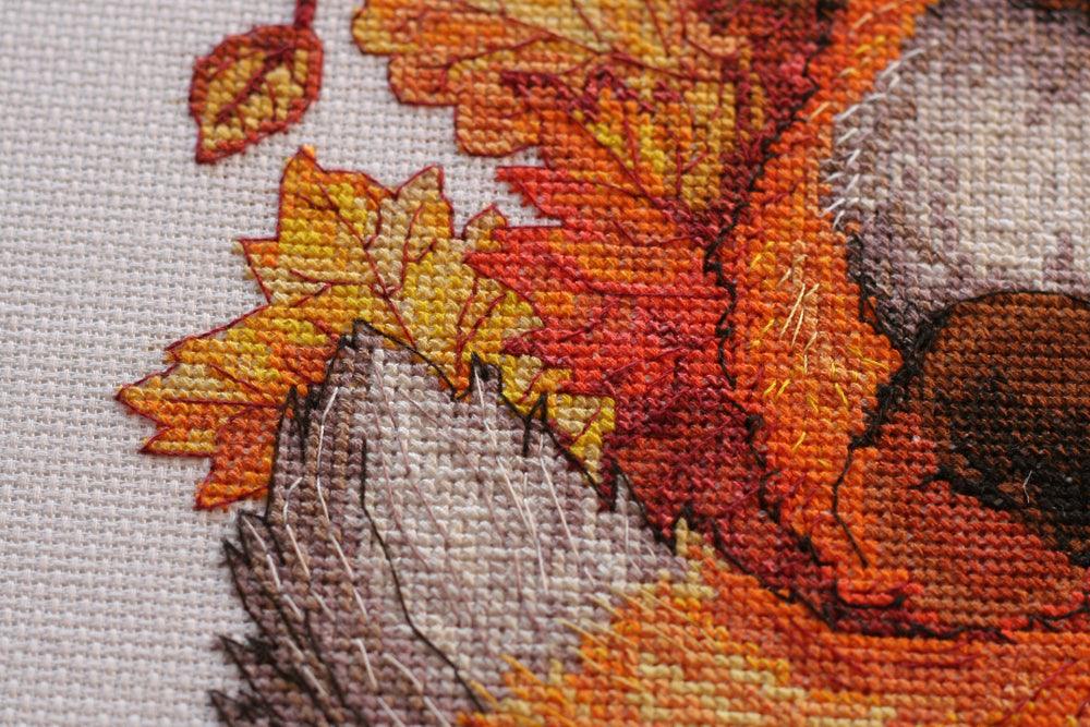 Cross-stitch kit First autumn AH-112, The Crafty Grimalkin - A Cross Stitch Store