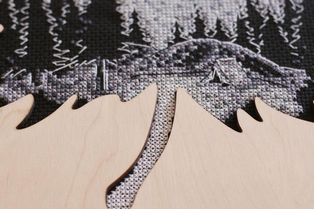 Cross-stitch kit In the mountains AH-114, The Crafty Grimalkin - A Cross Stitch Store