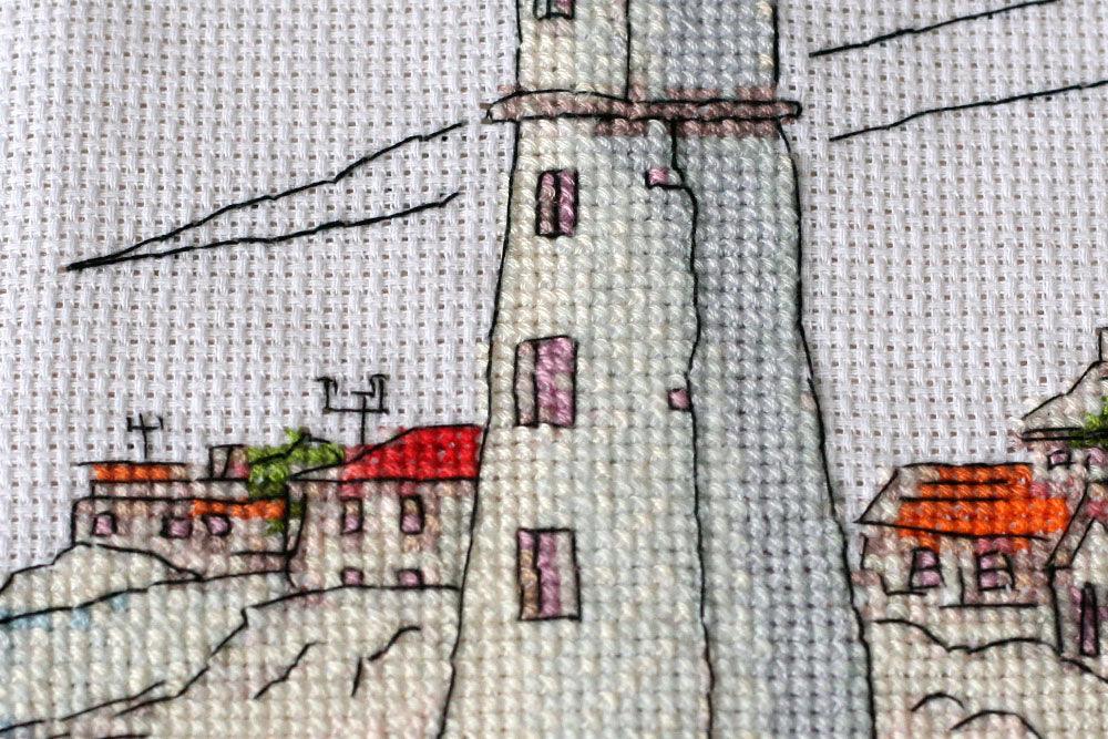 Cross-stitch kit Lighthouse light AH-109, The Crafty Grimalkin - A Cross Stitch Store