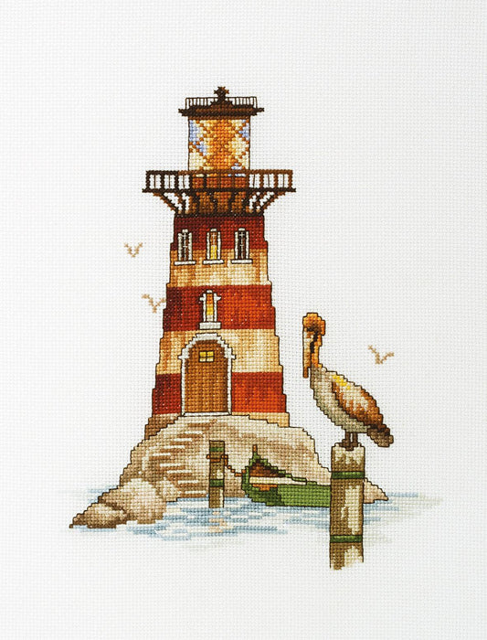 Cross-Stitch Kit "Lighthouse "Pelikan" M394, The Crafty Grimalkin - A Cross Stitch Store