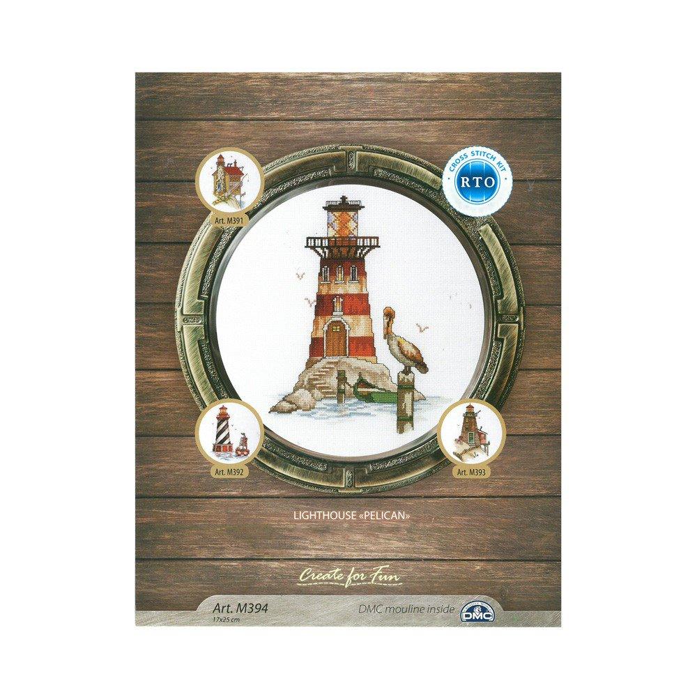 Cross-Stitch Kit "Lighthouse "Pelikan" M394, The Crafty Grimalkin - A Cross Stitch Store