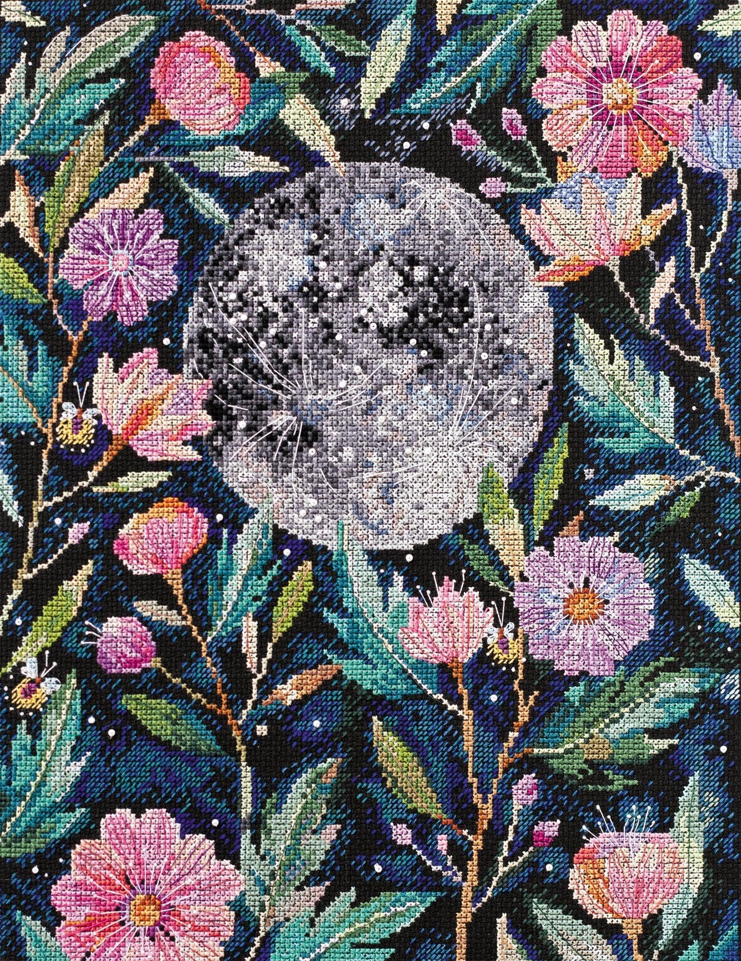 Cross-stitch kit Moon secrets AH-065, The Crafty Grimalkin - A Cross Stitch Store