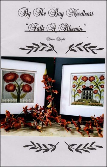 Falls A Bloomin - By the Bay Needleart - Cross Stitch Pattern, Needlecraft Patterns, The Crafty Grimalkin - A Cross Stitch Store