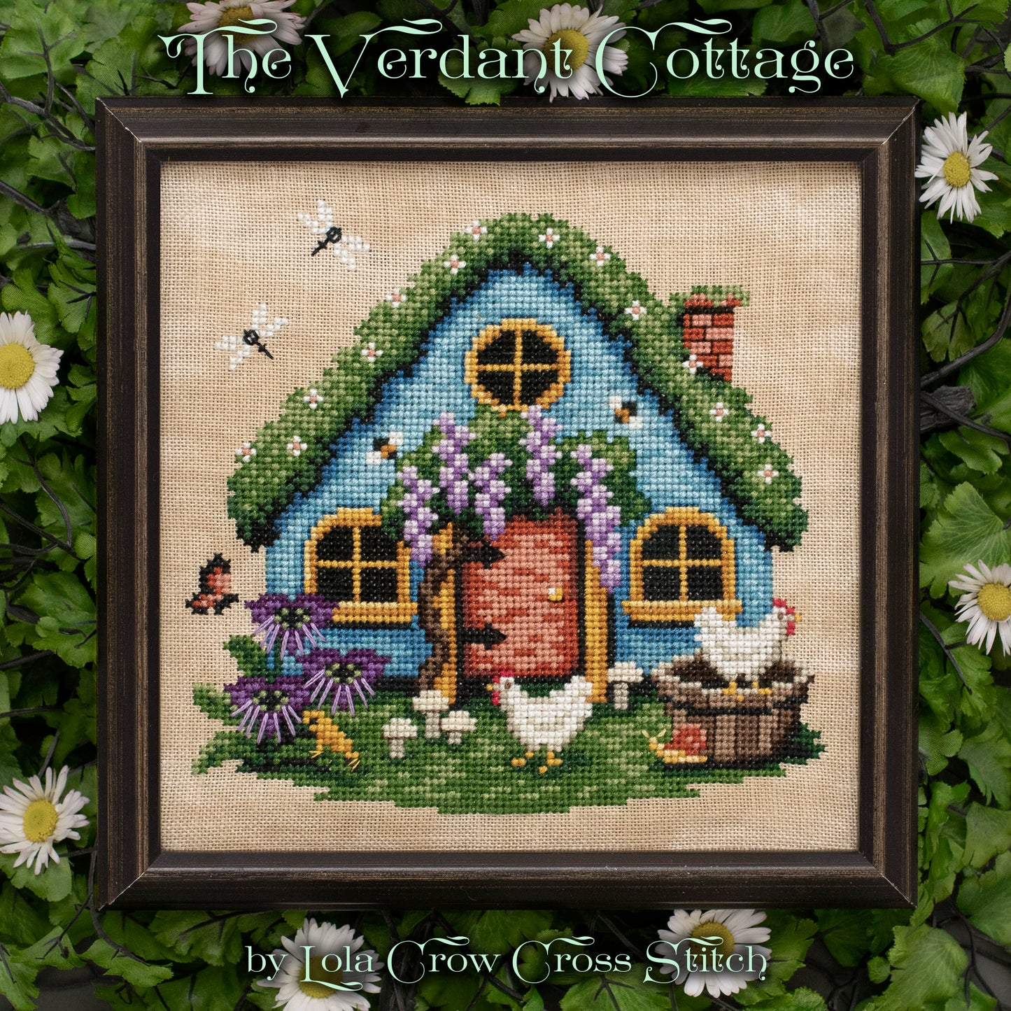 The Verdant Cottage - Lola Crow - Cross Stitch Pattern