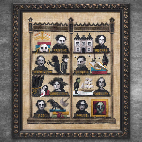 Gothic Authors - Lola Crow - Cross Stitch Pattern