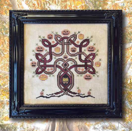 Hallowed Tree - Ink Circles - Cross Stitch Pattern, Needlecraft Patterns, Needlecraft Patterns, The Crafty Grimalkin - A Cross Stitch Store