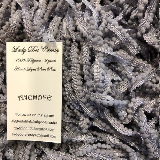 Anemone Mini Pom Poms - Lady Dots Creates Finishing Trims