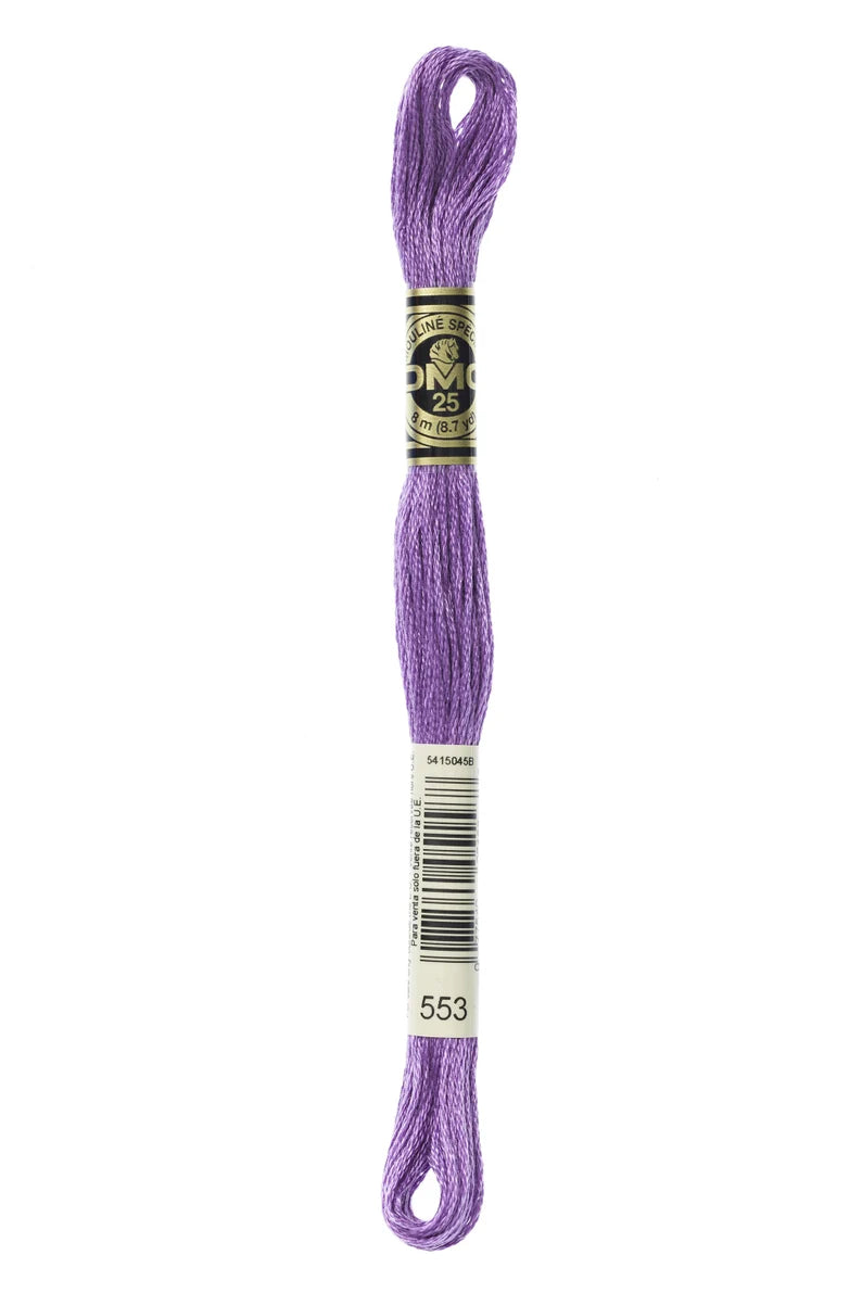 DMC 553 - 6 Strand Embroidery Thread, Thread & Floss, Thread & Floss, The Crafty Grimalkin - A Cross Stitch Store