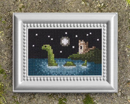 Moonlight Nessie - Lola Crow - Cross Stitch Pattern