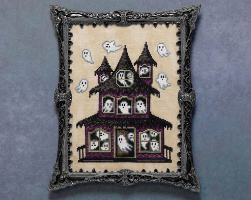 Happy Haunting - Lola Crow - Cross Stitch Pattern