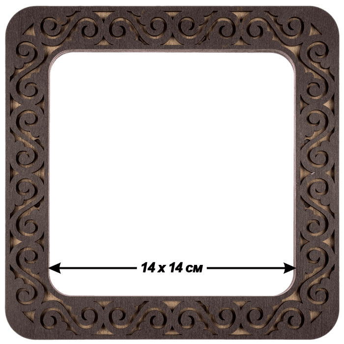 Magnetic embroidery frame FLMP-005 (14*14 cm.), The Crafty Grimalkin - A Cross Stitch Store