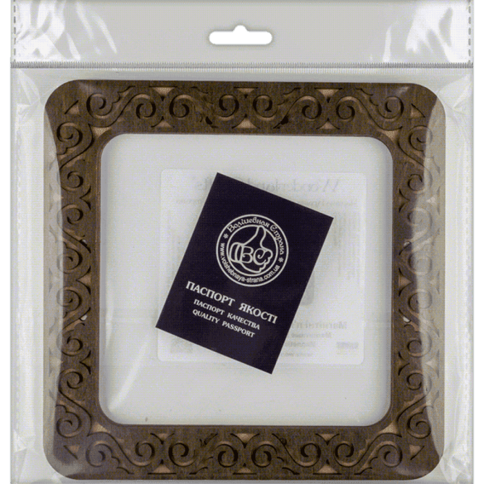 Magnetic embroidery frame FLMP-005 (14*14 cm.), The Crafty Grimalkin - A Cross Stitch Store