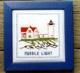 Nubble Light - Sequin Designs Cross Stitch Pattern