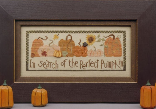 Perfect Pumpkin - Heart In Hand Needleart - Cross Stitch Pattern, Needlecraft Patterns, Needlecraft Patterns, The Crafty Grimalkin - A Cross Stitch Store