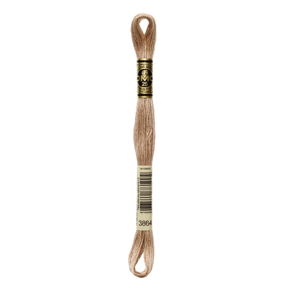 DMC 3864 - Mocha Beige - Light - DMC 6 Strand Embroidery Thread, Thread & Floss, Thread & Floss, The Crafty Grimalkin - A Cross Stitch Store