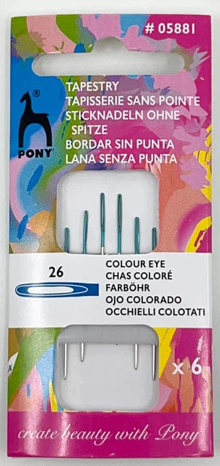 Pony Tapestry Needles - Coloured Eyes