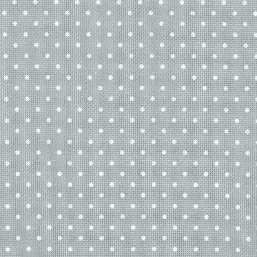 Precut  Zweigart Fein-Aida Petit Point 18 count Grey with White Points 3793/7349, The Crafty Grimalkin - A Cross Stitch Store