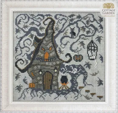 Haunted House - Fabulous House Series #11 - Cottage Garden Samplings - Cross Stitch Pattern