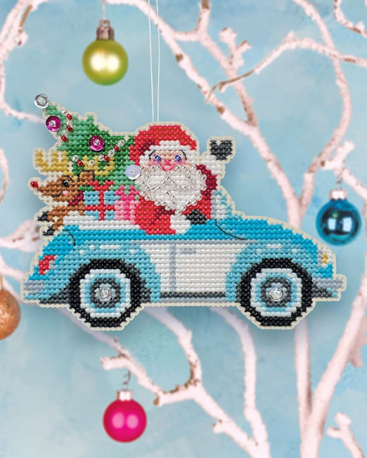 Santa Cruiser - Satsuma Street - Cross Stitch Kit