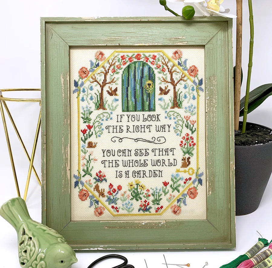 Secret Garden - Tiny Modernist - Cross Stitch Pattern