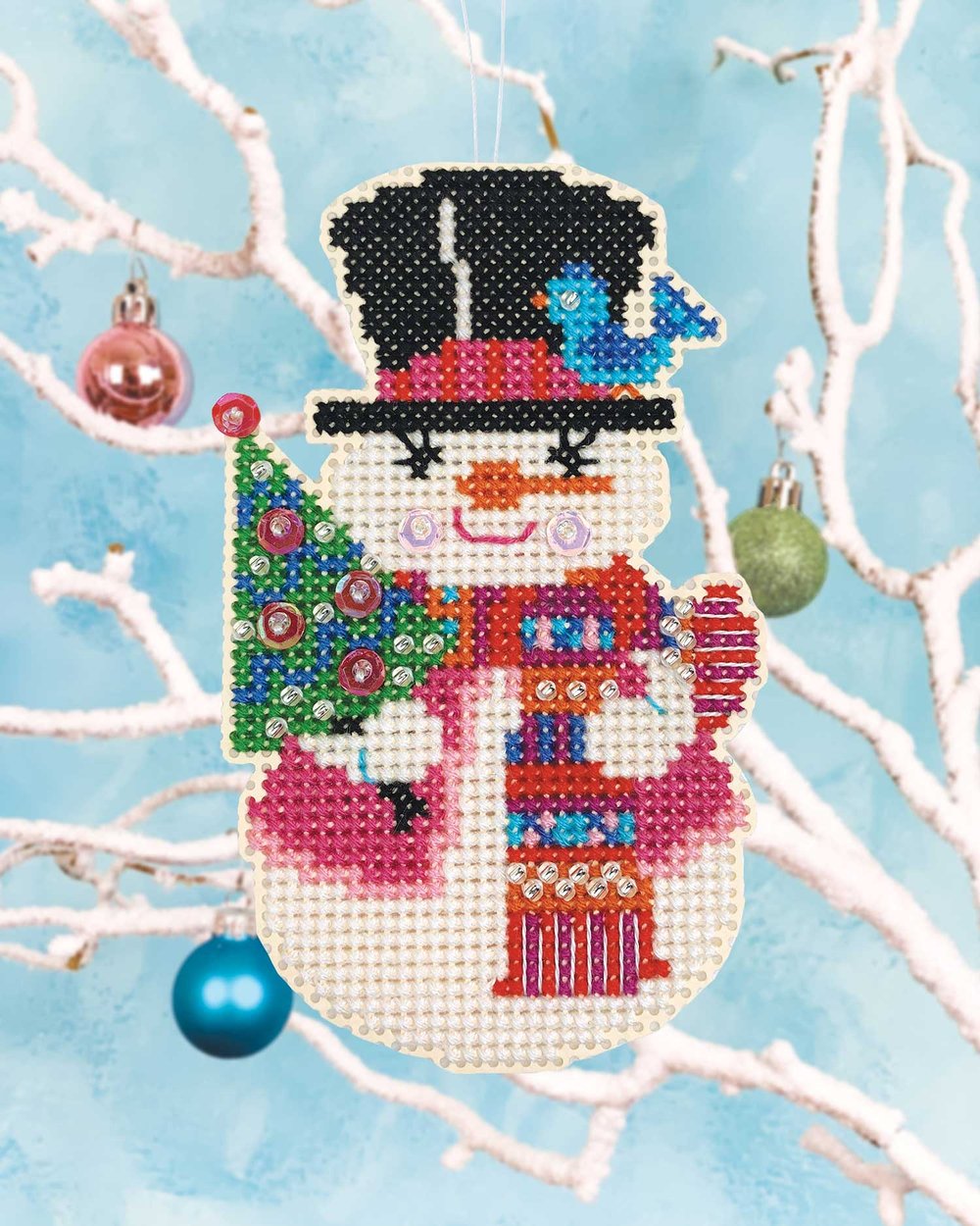 Snow Buddy - Satsuma Street - Cross Stitch Kit