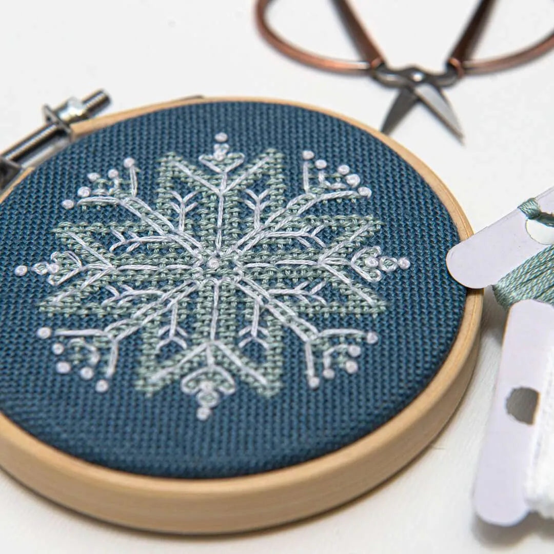 Mini Snowflake Ornaments - Counting Puddles - Cross Stitch Pattern – The  Crafty Grimalkin - A Cross Stitch Store