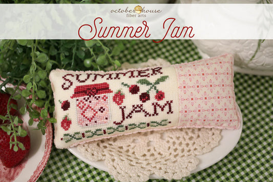 Summer Jam - October House Fiber Arts - Cross Stitch Pattern
