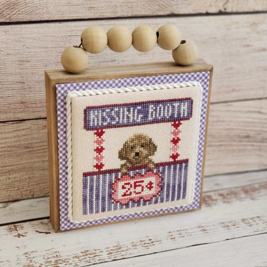 Kissing Booth - Dirty Annie's - Cross Stitch Pattern, Needlecraft Patterns, Needlecraft Patterns, The Crafty Grimalkin - A Cross Stitch Store