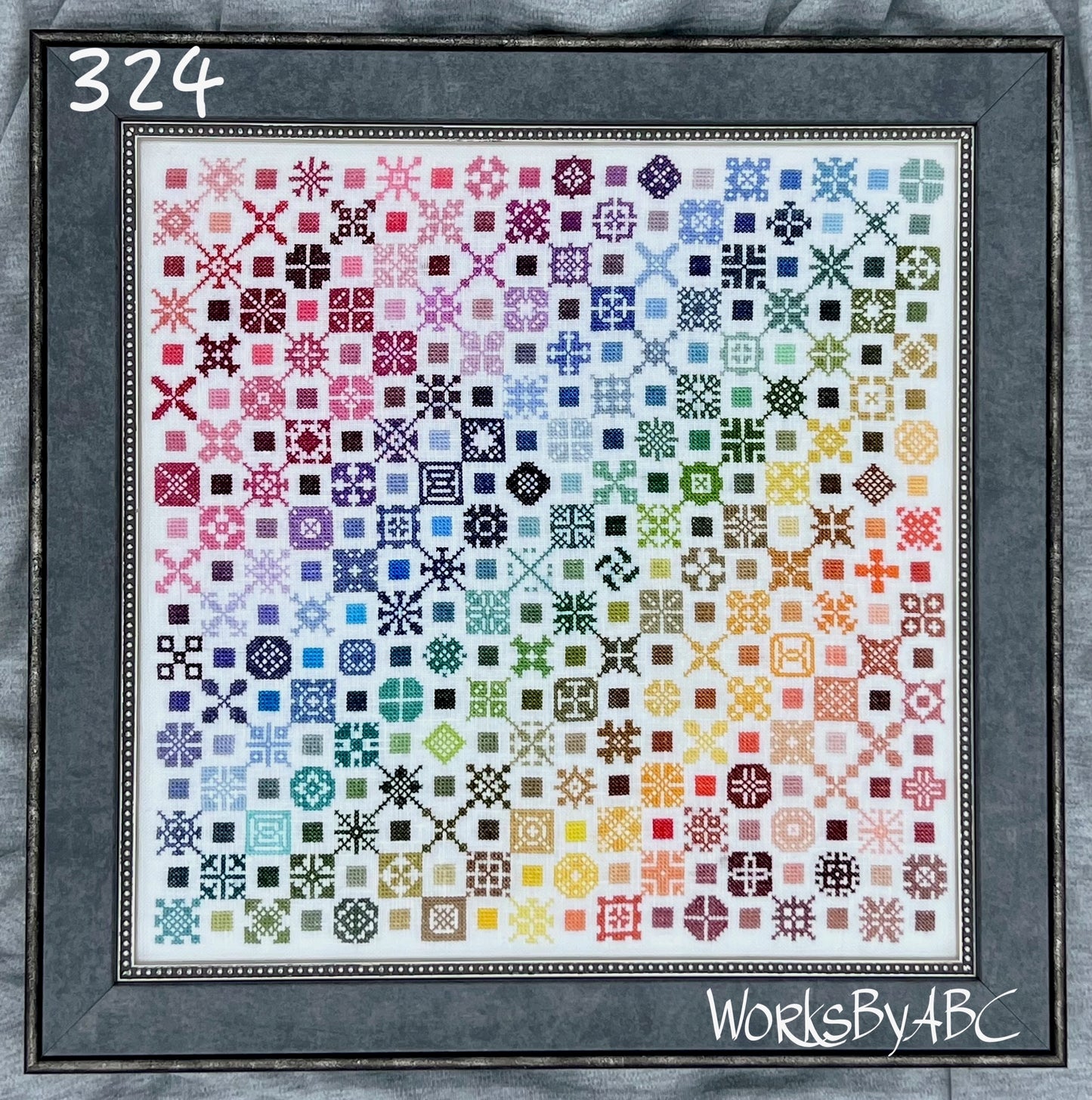 324 - Works by ABC - Cross Stitch Pattern