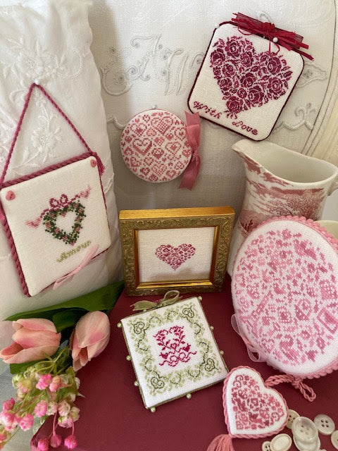 PRE-ORDER My Heart To You Is Given - JBW Designs - Cross Stitch Pattern, Needlecraft Patterns, Needlecraft Patterns, The Crafty Grimalkin - A Cross Stitch Store