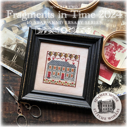 PRE-ORDER Fragments in Time 2024 Part 2 - Summer House Stitche Works - Cross Stitch Pattern, Needlecraft Patterns, Needlecraft Patterns, The Crafty Grimalkin - A Cross Stitch Store