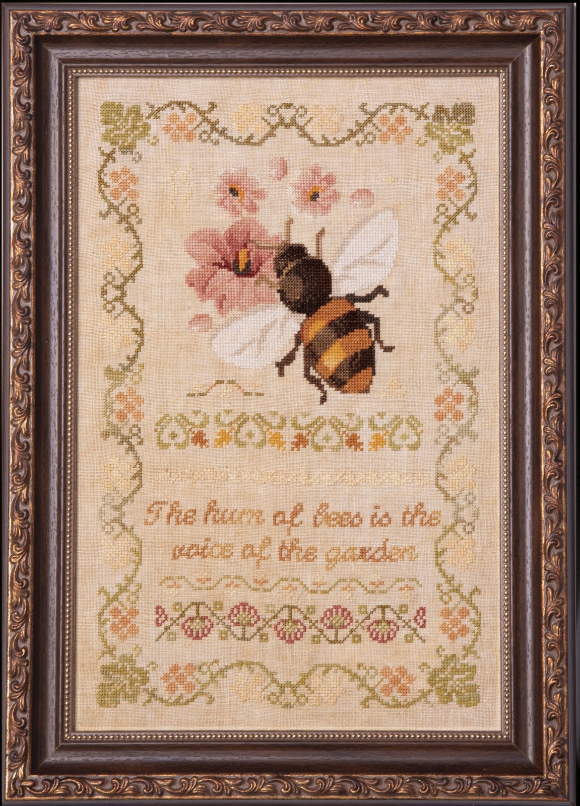 PREORDER The Voice of the Garden - Samplers and Primitives - Cross Stitch Pattern