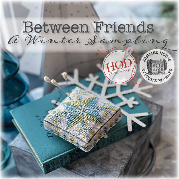 PREORDER Between Friends, Winter Sampling - Hands on Design - Cross Stitch Pattern, Needlecraft Patterns, The Crafty Grimalkin - A Cross Stitch Store