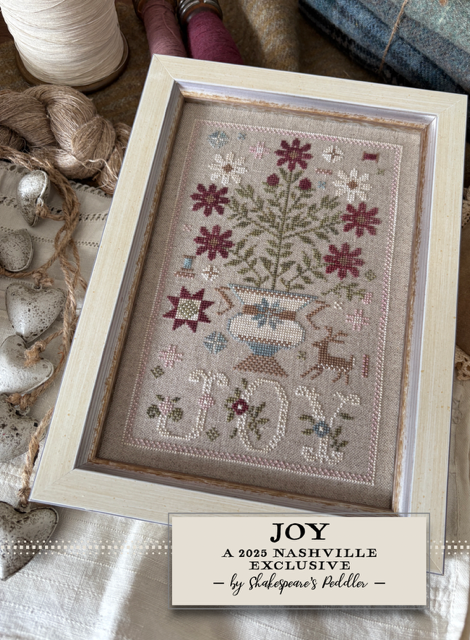 PREORDER Joy - Shakespeare's Peddler - Cross Stitch Pattern