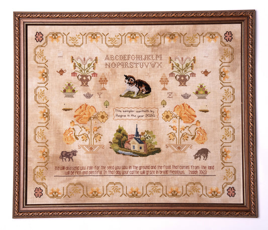 The Blessing Sampler - Samplers and Primitives -  Cross Stitch Pattern