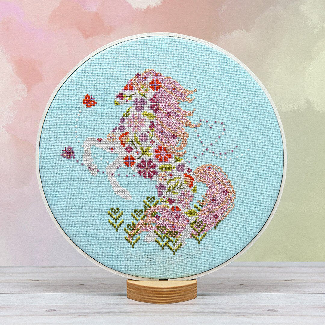 PREORDER Wild + Free - Counting Puddles - Cross Stitch Pattern, Needlecraft Patterns, The Crafty Grimalkin - A Cross Stitch Store