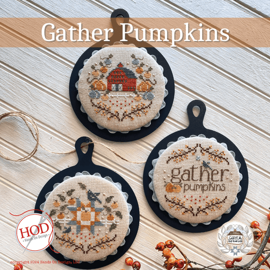 Gather Pumpkins - Hands on Design - Cross Stitch