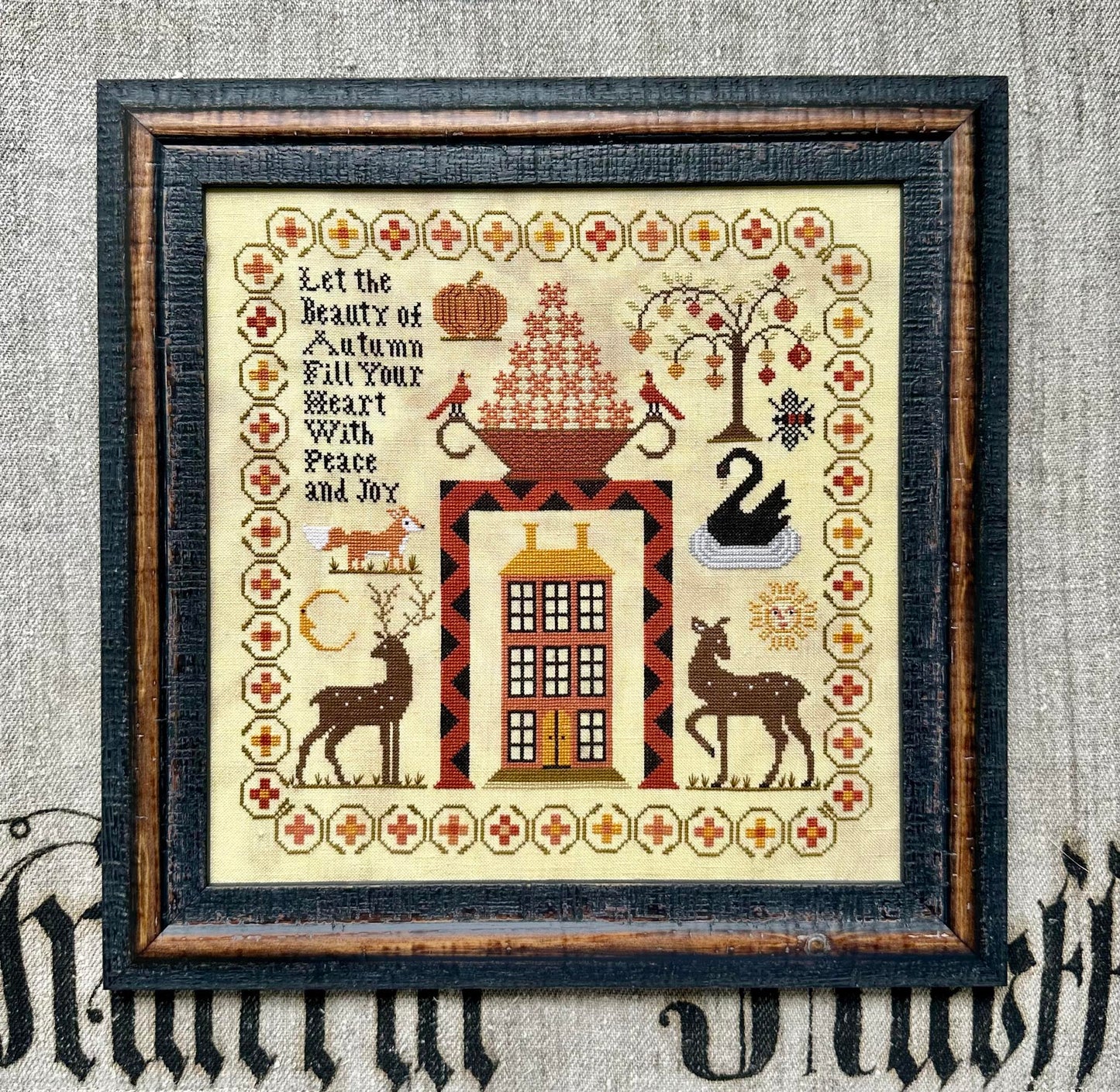 The Beauty of Autumn - Kathy Barrick - Cross Stitch Pattern