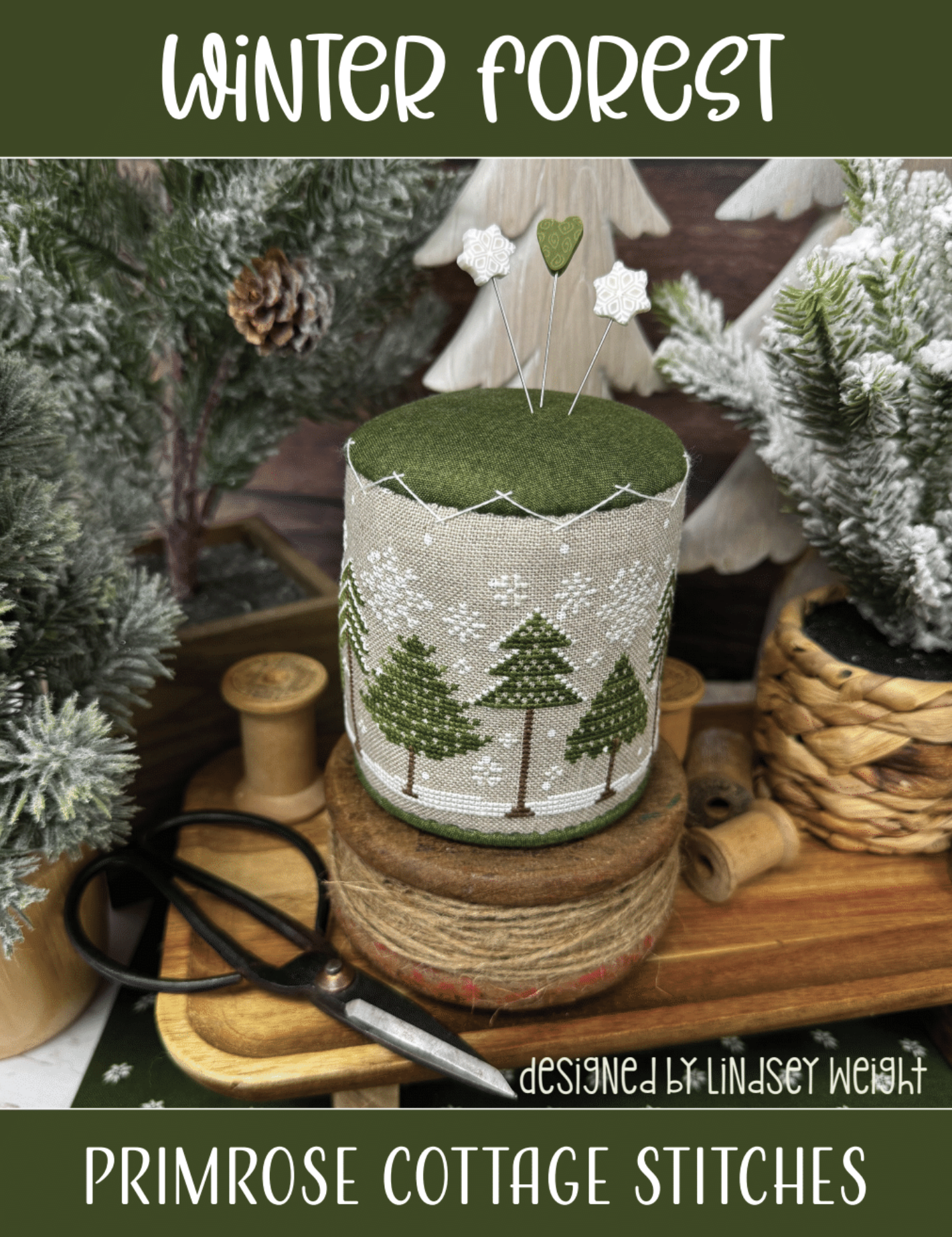 Winter Forest - Primrose Cottage Stitches - Cross Stitch Pattern